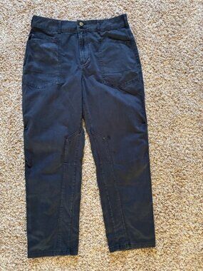 Pilcro Navy Pants, wide leg/baggy fit, size 30, great condition!